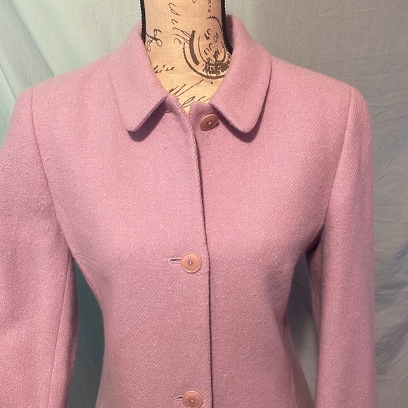 LOUIS FERARD Contraire wool boucle tweed sz 8 in lavender - Picture 2 of 6